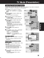 Preview for 33 page of Panasonic SV-PT1 Operating Instructions Manual