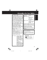 Preview for 3 page of Panasonic SV-PT1PP Operating Instructions Manual