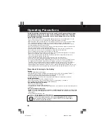 Preview for 8 page of Panasonic SV-PT1PP Operating Instructions Manual