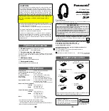 Preview for 8 page of Panasonic SV-SD05 Operating Instructions Manual