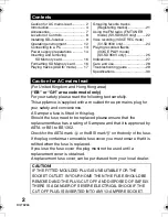 Preview for 2 page of Panasonic SV-SD300V Operating Instructions Manual