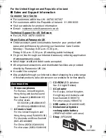 Preview for 7 page of Panasonic SV-SD300V Operating Instructions Manual