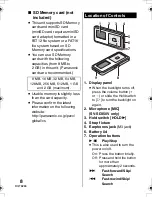 Preview for 8 page of Panasonic SV-SD300V Operating Instructions Manual