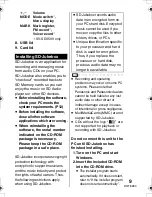 Preview for 9 page of Panasonic SV-SD300V Operating Instructions Manual