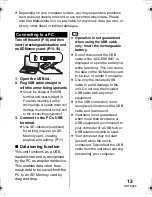 Preview for 13 page of Panasonic SV-SD300V Operating Instructions Manual