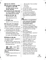 Preview for 15 page of Panasonic SV-SD300V Operating Instructions Manual