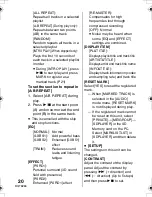 Preview for 20 page of Panasonic SV-SD300V Operating Instructions Manual