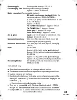 Preview for 31 page of Panasonic SV-SD300V Operating Instructions Manual