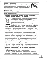 Preview for 5 page of Panasonic SV-SD310V Operating Instructions Manual