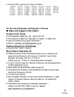 Preview for 7 page of Panasonic SV-SD310V Operating Instructions Manual