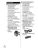 Preview for 8 page of Panasonic SV-SD310V Operating Instructions Manual