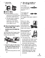 Preview for 9 page of Panasonic SV-SD310V Operating Instructions Manual