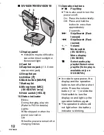 Preview for 12 page of Panasonic SV-SD310V Operating Instructions Manual