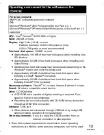 Preview for 13 page of Panasonic SV-SD310V Operating Instructions Manual