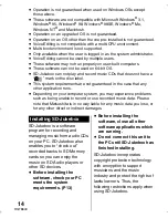 Preview for 14 page of Panasonic SV-SD310V Operating Instructions Manual