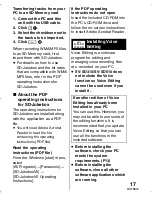 Preview for 17 page of Panasonic SV-SD310V Operating Instructions Manual