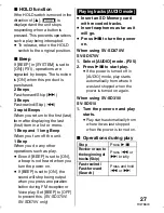 Preview for 27 page of Panasonic SV-SD310V Operating Instructions Manual