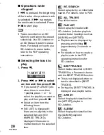 Preview for 28 page of Panasonic SV-SD310V Operating Instructions Manual