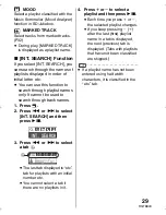 Preview for 29 page of Panasonic SV-SD310V Operating Instructions Manual