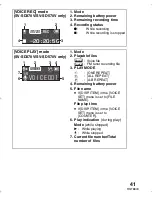 Preview for 41 page of Panasonic SV-SD310V Operating Instructions Manual