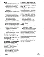 Preview for 43 page of Panasonic SV-SD310V Operating Instructions Manual