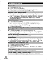 Preview for 44 page of Panasonic SV-SD310V Operating Instructions Manual