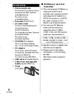 Preview for 8 page of Panasonic SV-SD710V Operating Instructions Manual