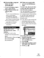 Preview for 13 page of Panasonic SV-SD710V Operating Instructions Manual