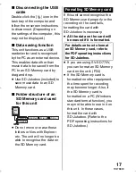 Preview for 17 page of Panasonic SV-SD710V Operating Instructions Manual