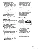 Preview for 19 page of Panasonic SV-SD710V Operating Instructions Manual