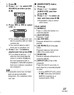 Preview for 27 page of Panasonic SV-SD710V Operating Instructions Manual