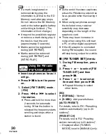 Preview for 30 page of Panasonic SV-SD710V Operating Instructions Manual