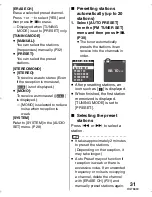 Preview for 31 page of Panasonic SV-SD710V Operating Instructions Manual