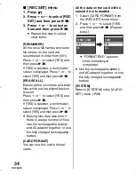 Preview for 34 page of Panasonic SV-SD710V Operating Instructions Manual