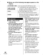 Preview for 40 page of Panasonic SV-SD710V Operating Instructions Manual