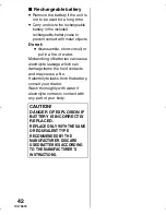 Preview for 42 page of Panasonic SV-SD710V Operating Instructions Manual