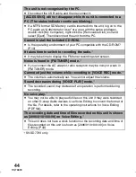 Preview for 44 page of Panasonic SV-SD710V Operating Instructions Manual