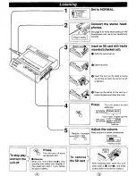 Preview for 3 page of Panasonic SV-SD75 Operating Instructions Manual