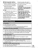 Preview for 29 page of Panasonic SV-SD750V Operating Instructions Manual