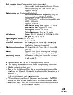 Preview for 31 page of Panasonic SV-SD750V Operating Instructions Manual