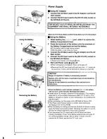 Предварительный просмотр 6 страницы Panasonic SVAV10U - SD MULTI AV DEVICE Operating Instructions Manual