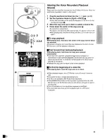 Предварительный просмотр 19 страницы Panasonic SVAV10U - SD MULTI AV DEVICE Operating Instructions Manual