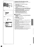 Предварительный просмотр 23 страницы Panasonic SVAV10U - SD MULTI AV DEVICE Operating Instructions Manual