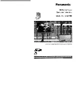 Preview for 1 page of Panasonic SVAV20U - SD MULTI MEDIA TERMI Operating Instructions Manual