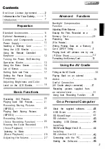 Предварительный просмотр 3 страницы Panasonic SVAV30U - SD MULTI MEDIA TERMI Operating Instructions Manual