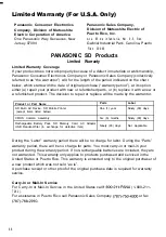 Предварительный просмотр 68 страницы Panasonic SVAV30U - SD MULTI MEDIA TERMI Operating Instructions Manual