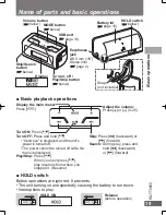 Preview for 19 page of Panasonic SVMP010 - D.A. PLAYER Operating Instructions Manual