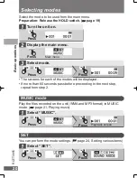 Preview for 20 page of Panasonic SVMP010 - D.A. PLAYER Operating Instructions Manual