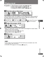 Preview for 21 page of Panasonic SVMP010 - D.A. PLAYER Operating Instructions Manual