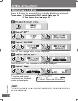 Preview for 26 page of Panasonic SVMP010 - D.A. PLAYER Operating Instructions Manual